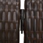 vidaXL Paravent 3-tlg. Braun Poly Rattan vidaXL Paravent 3-tlg. Braun Poly Rattan