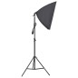 vidaXL Fotostudio-Set mit Beleuchtung, Hintergrund und Reflektor vidaXL Fotostudio-Set mit Beleuchtung, Hintergrund und Reflektor
