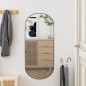 vidaXL Wandspiegel 35x80 cm Glas Oval vidaXL Wandspiegel 35x80 cm Glas Oval