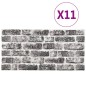 vidaXL 3D-Wandverkleidungen 11 Stk. Dunkelgrau Steinoptik EPS vidaXL 3D-Wandverkleidungen 11 Stk. Dunkelgrau Steinoptik EPS