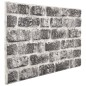 vidaXL 3D-Wandverkleidungen 11 Stk. Dunkelgrau Steinoptik EPS vidaXL 3D-Wandverkleidungen 11 Stk. Dunkelgrau Steinoptik EPS