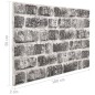 vidaXL 3D-Wandverkleidungen 11 Stk. Dunkelgrau Steinoptik EPS vidaXL 3D-Wandverkleidungen 11 Stk. Dunkelgrau Steinoptik EPS