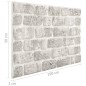 vidaXL 3D-Wandpaneele 10 Stk. Hellgrau Backstein-Optik EPS vidaXL 3D-Wandpaneele 10 Stk. Hellgrau Backstein-Optik EPS