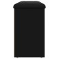 vidaXL Schuhbank Schwarz 102x32x50 cm Holzwerkstoff vidaXL Schuhbank Schwarz 102x32x50 cm Holzwerkstoff