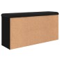 vidaXL Schuhbank Schwarz 102x32x50 cm Holzwerkstoff vidaXL Schuhbank Schwarz 102x32x50 cm Holzwerkstoff