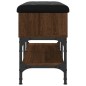vidaXL Schuhbank Braun Eichen-Optik 82x32x45 cm Holzwerkstoff vidaXL Schuhbank Braun Eichen-Optik 82x32x45 cm Holzwerkstoff