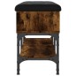 vidaXL Schuhbank Räuchereiche 82x32x45 cm Holzwerkstoff vidaXL Schuhbank Räuchereiche 82x32x45 cm Holzwerkstoff