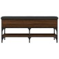 vidaXL Schuhbank Braun Eichen-Optik 102x32x45 cm Holzwerkstoff vidaXL Schuhbank Braun Eichen-Optik 102x32x45 cm Holzwerkstoff