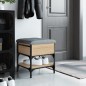 vidaXL Schuhbank Sonoma-Eiche 42x42x45 cm Holzwerkstoff vidaXL Schuhbank Sonoma-Eiche 42x42x45 cm Holzwerkstoff