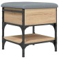vidaXL Schuhbank Sonoma-Eiche 42x42x45 cm Holzwerkstoff vidaXL Schuhbank Sonoma-Eiche 42x42x45 cm Holzwerkstoff