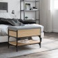 vidaXL Schuhbank Sonoma-Eiche 62x42x45 cm Holzwerkstoff vidaXL Schuhbank Sonoma-Eiche 62x42x45 cm Holzwerkstoff