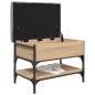 vidaXL Schuhbank Sonoma-Eiche 62x42x45 cm Holzwerkstoff vidaXL Schuhbank Sonoma-Eiche 62x42x45 cm Holzwerkstoff