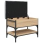 vidaXL Schuhbank Sonoma-Eiche 62x42x45 cm Holzwerkstoff vidaXL Schuhbank Sonoma-Eiche 62x42x45 cm Holzwerkstoff