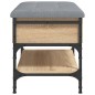 vidaXL Schuhbank Sonoma-Eiche 62x42x45 cm Holzwerkstoff vidaXL Schuhbank Sonoma-Eiche 62x42x45 cm Holzwerkstoff