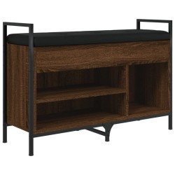 vidaXL Schuhbank Braun Eichen-Optik 85,5x32x57,5 cm Holzwerkstoff