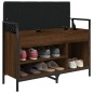 vidaXL Schuhbank Braun Eichen-Optik 85,5x32x57,5 cm Holzwerkstoff vidaXL Schuhbank Braun Eichen-Optik 85,5x32x57,5 cm Holzwerkstoff