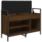 vidaXL Schuhbank Braun Eichen-Optik 85,5x32x57,5 cm Holzwerkstoff vidaXL Schuhbank Braun Eichen-Optik 85,5x32x57,5 cm Holzwerkstoff
