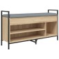 vidaXL Schuhbank Sonoma-Eiche 105,5x32x57,5 cm Holzwerkstoff vidaXL Schuhbank Sonoma-Eiche 105,5x32x57,5 cm Holzwerkstoff