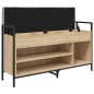 vidaXL Schuhbank Sonoma-Eiche 105,5x32x57,5 cm Holzwerkstoff vidaXL Schuhbank Sonoma-Eiche 105,5x32x57,5 cm Holzwerkstoff