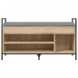 vidaXL Schuhbank Sonoma-Eiche 105,5x32x57,5 cm Holzwerkstoff vidaXL Schuhbank Sonoma-Eiche 105,5x32x57,5 cm Holzwerkstoff