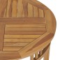 3-tlg. Garten-Essgruppe mit Kissen Massivholz Teak 3-tlg. Garten-Essgruppe mit Kissen Massivholz Teak