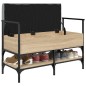 vidaXL Schuhbank Sonoma-Eiche 85,5x42x57,5 cm Holzwerkstoff vidaXL Schuhbank Sonoma-Eiche 85,5x42x57,5 cm Holzwerkstoff