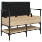 vidaXL Schuhbank Sonoma-Eiche 85,5x42x57,5 cm Holzwerkstoff vidaXL Schuhbank Sonoma-Eiche 85,5x42x57,5 cm Holzwerkstoff