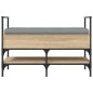 vidaXL Schuhbank Sonoma-Eiche 85,5x42x57,5 cm Holzwerkstoff vidaXL Schuhbank Sonoma-Eiche 85,5x42x57,5 cm Holzwerkstoff