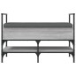 vidaXL Schuhbank Grau Sonoma 85,5x42x57,5 cm Holzwerkstoff vidaXL Schuhbank Grau Sonoma 85,5x42x57,5 cm Holzwerkstoff