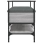 vidaXL Schuhbank Grau Sonoma 85,5x42x57,5 cm Holzwerkstoff vidaXL Schuhbank Grau Sonoma 85,5x42x57,5 cm Holzwerkstoff