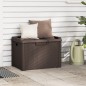 vidaXL Gartentruhe Braun 125 L PP vidaXL Gartentruhe Braun 125 L PP