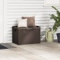 vidaXL Gartentruhe Braun 125 L PP vidaXL Gartentruhe Braun 125 L PP