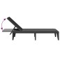 vidaXL Sonnenliege Anthrazit 186x60x29 cm PP vidaXL Sonnenliege Anthrazit 186x60x29 cm PP