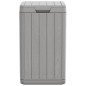 vidaXL Outdoor-Mülltonne Grau 38x38x65 cm PP vidaXL Outdoor-Mülltonne Grau 38x38x65 cm PP