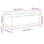 vidaXL Sitzbank mit Stauraum Sonoma-Eiche 102x42x46 cm Holzwerkstoff vidaXL Sitzbank mit Stauraum Sonoma-Eiche 102x42x46 cm Holzwerkstoff