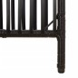 vidaXL Paravent 3-tlg. Schwarz Poly Rattan vidaXL Paravent 3-tlg. Schwarz Poly Rattan