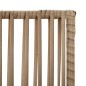 vidaXL Paravent 4-tlg. Beige Poly Rattan vidaXL Paravent 4-tlg. Beige Poly Rattan