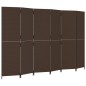 vidaXL Paravent 6-tlg. Braun Poly Rattan vidaXL Paravent 6-tlg. Braun Poly Rattan
