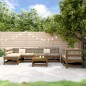 vidaXL 8-tlg. Garten-Lounge-Set Honigbraun Massivholz Kiefer vidaXL 8-tlg. Garten-Lounge-Set Honigbraun Massivholz Kiefer