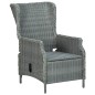 vidaXL 3-tlg. Garten-Lounge-Set mit Auflagen Poly Rattan Hellgrau vidaXL 3-tlg. Garten-Lounge-Set mit Auflagen Poly Rattan Hellgrau