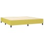 vidaXL Boxspringbett mit Matratze Grün 200x200 cm Stoff vidaXL Boxspringbett mit Matratze Grün 200x200 cm Stoff