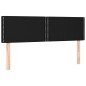 vidaXL Boxspringbett mit Matratze & LED Schwarz 140x190 cm Stoff vidaXL Boxspringbett mit Matratze & LED Schwarz 140x190 cm Stoff