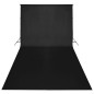 vidaXL Fotostudio-Set mit Leuchten, Hintergrund und Reflektor vidaXL Fotostudio-Set mit Leuchten, Hintergrund und Reflektor