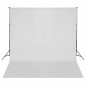 vidaXL Fotostudio-Set mit Leuchten, Hintergrund und Reflektor vidaXL Fotostudio-Set mit Leuchten, Hintergrund und Reflektor
