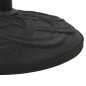 vidaXL Sonnenschirmständer Schwarz Beton Rund 15 kg vidaXL Sonnenschirmständer Schwarz Beton Rund 15 kg