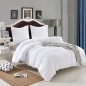 vidaXL Bettwäsche-Set Weiß 200x220/60x70 cm vidaXL Bettwäsche-Set Weiß 200x220/60x70 cm