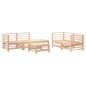 vidaXL 6-tlg. Garten-Lounge-Set Massivholz Kiefer vidaXL 6-tlg. Garten-Lounge-Set Massivholz Kiefer