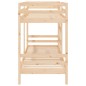 vidaXL Etagenbett 75x190 cm Massivholz Kiefer vidaXL Etagenbett 75x190 cm Massivholz Kiefer