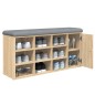 vidaXL Schuhbank Sonoma-Eiche 102x32x50 cm Holzwerkstoff vidaXL Schuhbank Sonoma-Eiche 102x32x50 cm Holzwerkstoff