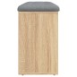 vidaXL Schuhbank Sonoma-Eiche 102x32x50 cm Holzwerkstoff vidaXL Schuhbank Sonoma-Eiche 102x32x50 cm Holzwerkstoff